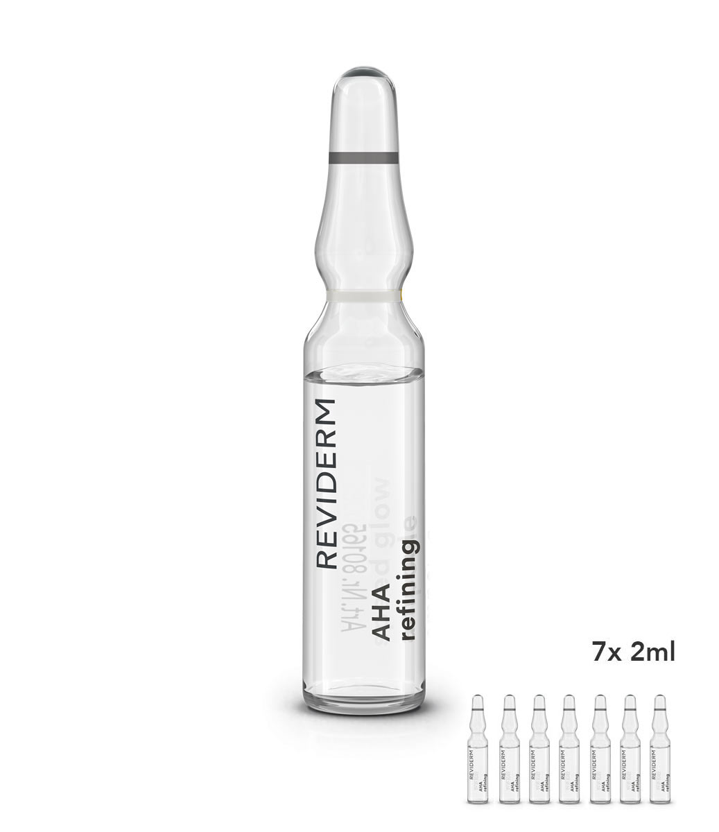 AHA refining ampoule