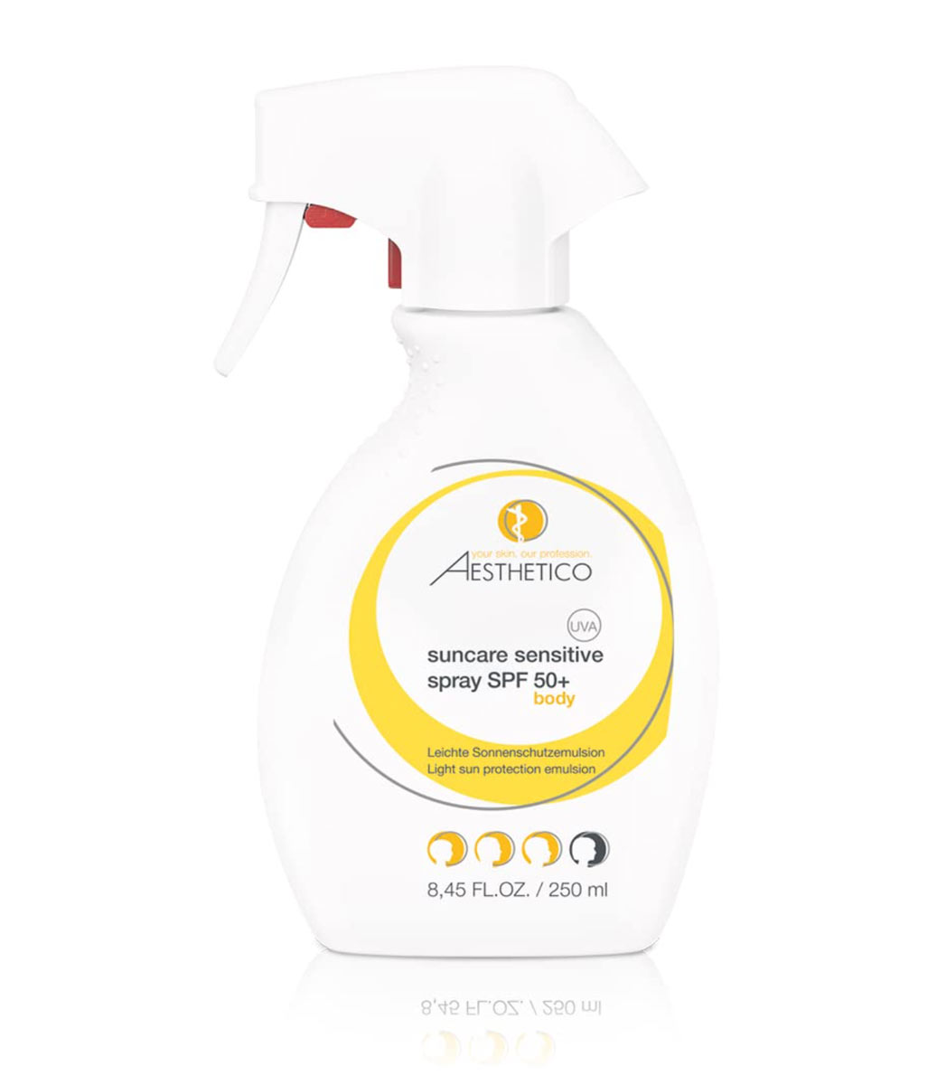 AESTHETICO suncare sensitive spray SPF 50+